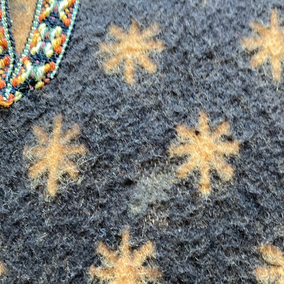 VTG 60’s Three Trolls Spokane Hippie Boho Tunic Wool Sweater Pullover Norway - Picture 5 of 12